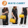 Leak-proof insulated lunch bag women/men reusable tote cooler bag with adjustable shoulder strap