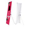 Custom logo pvc x stand banner - events cmyk digital printing