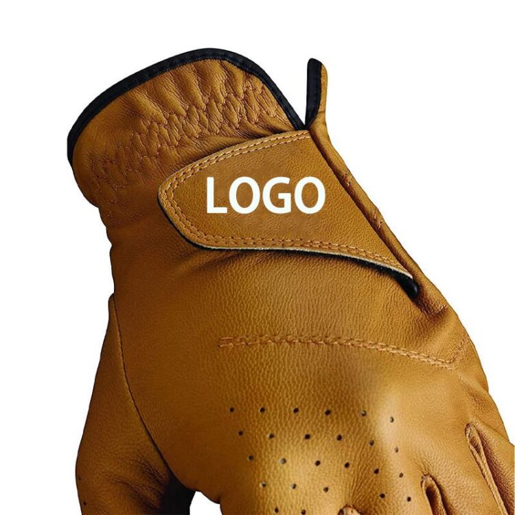 Factory design women golf gloves logo custom golf gloves colourful golf gloves