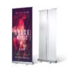 Wholesale aluminum retractable banner stand - advertising promotion