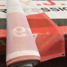 Custom mesh banner - digital printing metal grommets advertising campaigns