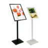 Wholesale high quality adjustable a2 a3 narrow side paper holder poster display stand