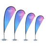 Wholesale beach flag banner advertising wind outdoor custom feather flags custom flag banner