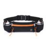 Custom logo waist gym neoprene waterproof running belt water bottle slim,outdoor fanny pack perforated neoprene belt bag