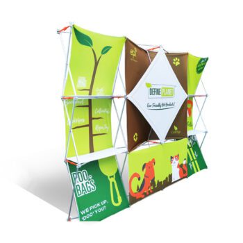 Backdrop banner stand pop up exhibition display