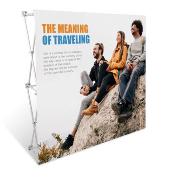 Aluminium spring popup pop up stand/advertising seg pop up display