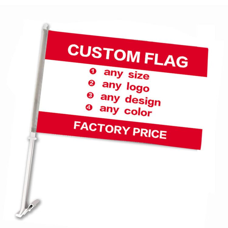 Professional factory specially supplied customized car modification sign car window flag