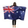 Huiyi countries body cape flags promotion activity fans custom australia body flag
