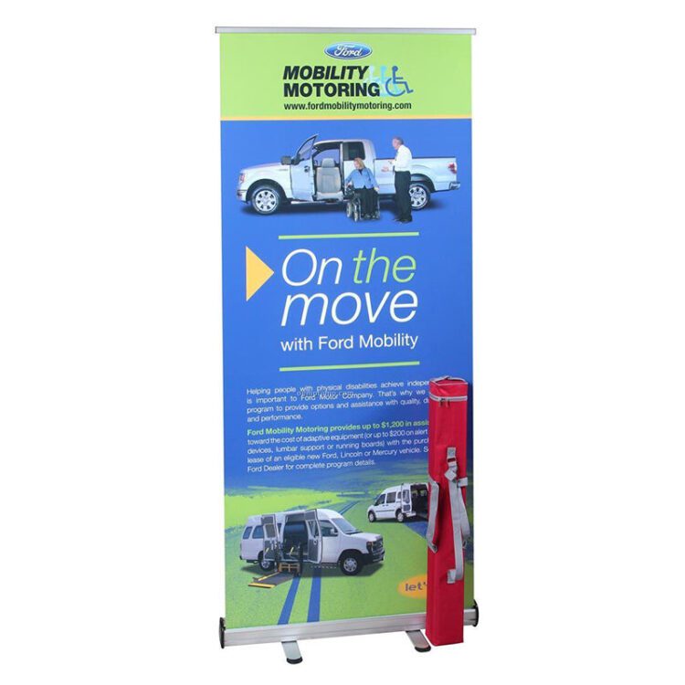 Factory backdrops for events flex banner rolls retractable stand party roll-ups displays