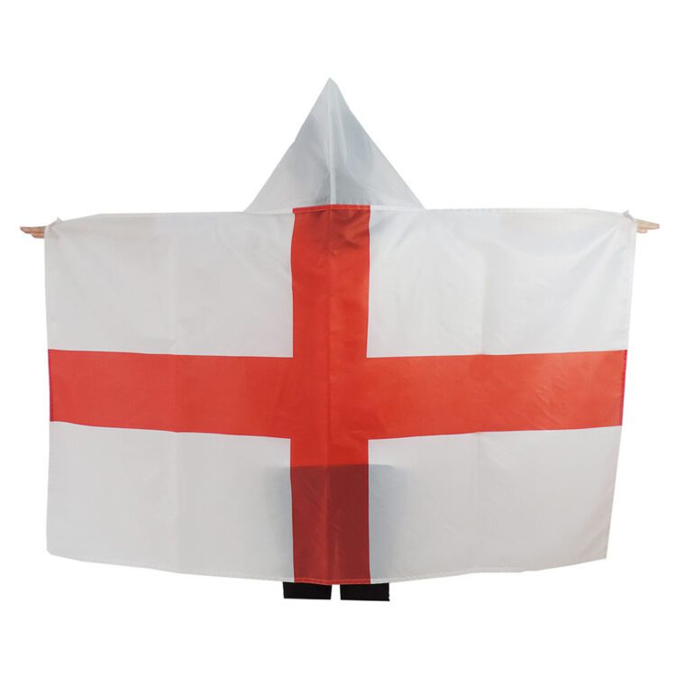 Flagnshow custom size logo cheering fan cape body flag national flag cloak