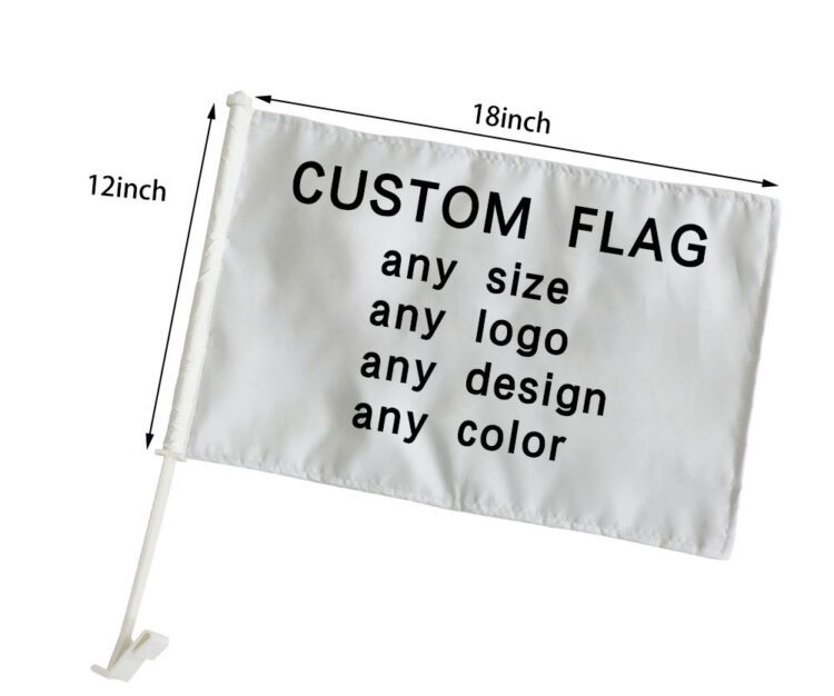 Professional factory specially supplied customized car modification sign car window flag