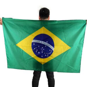 Custom uk usa australia brazil cape body flag arm sleeves 90*150cm music festival carnival cape banner