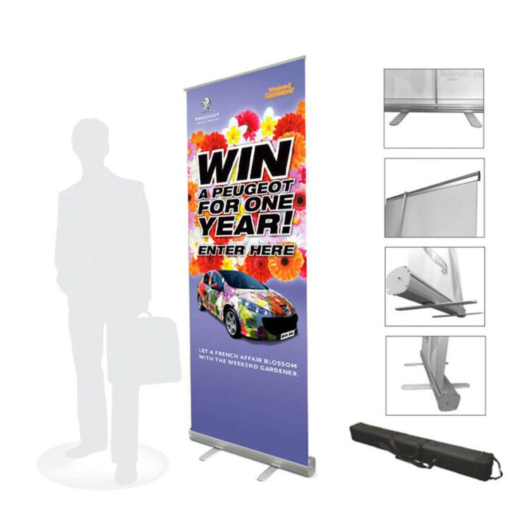 Manufacturer pop up displays outdoor portable advertising l stands activities roll up banner stand display