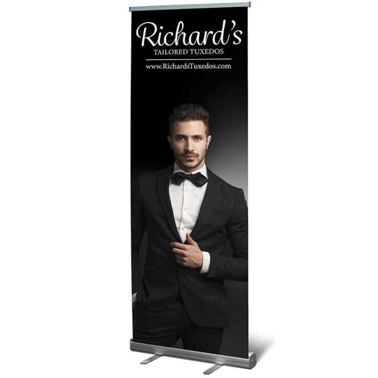 Verified supplier tradeshow booth pull up printing banner stand display expo roller banner