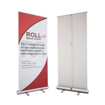 Factory backdrops for events flex banner rolls retractable stand party roll-ups displays