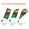 Hot selling best price dye sublimation any size custom polyester digital printing teardrop feather car window flags