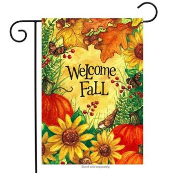 High quality outside decorative spring house flags fall lawn flags shop garden flags