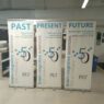 Premium vinyl banner aluminium marketing stands pull up display tradeshow rollup stand banners