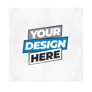 Wholesale custom logo personalized bandanas digital printing personal brand square bandana
