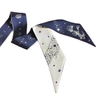 Custom printed silk scarves 100% high quality silk plain women long oem odm silk head scarf for curly hair