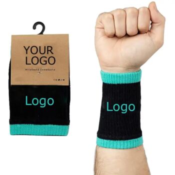 Custom bowling sweat support wrist band basketball soft sweatbands