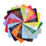 Multifunctional bandana colourful custom square fabric bandanna printed classic custom bandana logo cotton bandana custom design