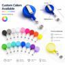 60cm retractable badge reel id card holder 4