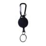 Badge reels wholesale outdoor items gifts plastic nurse retractable metal carabiner keychain badge reel