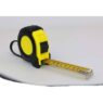 Tape measure good quality small order imprint logo promotion 5m steel plastic white pocket sewer soft cloth tape measure 1.5m