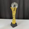 Customized competition sport gold baseball crystal glass trophies golf trophy crystal crystal basketball trophies