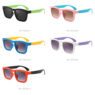 Hot selling fashion new sunglasses girls promotional design square frame kids sunglasses uv400 lens sunglasses boys