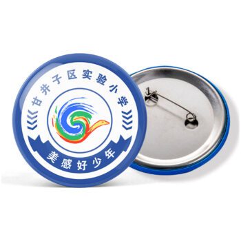 Hot sell custom button badge diy tinplate metal badge for giveaway