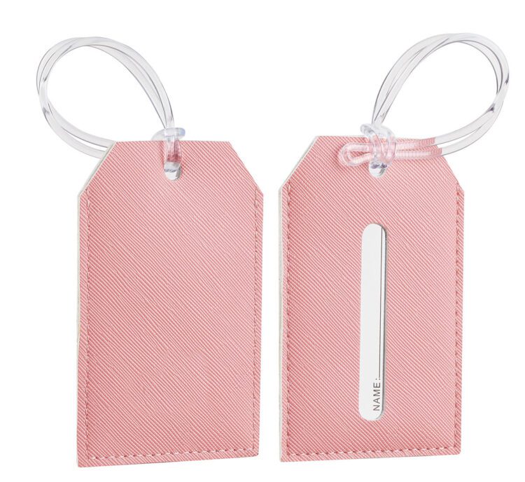 High quality cheap price customizable bulk blank luggage tags with paper insert