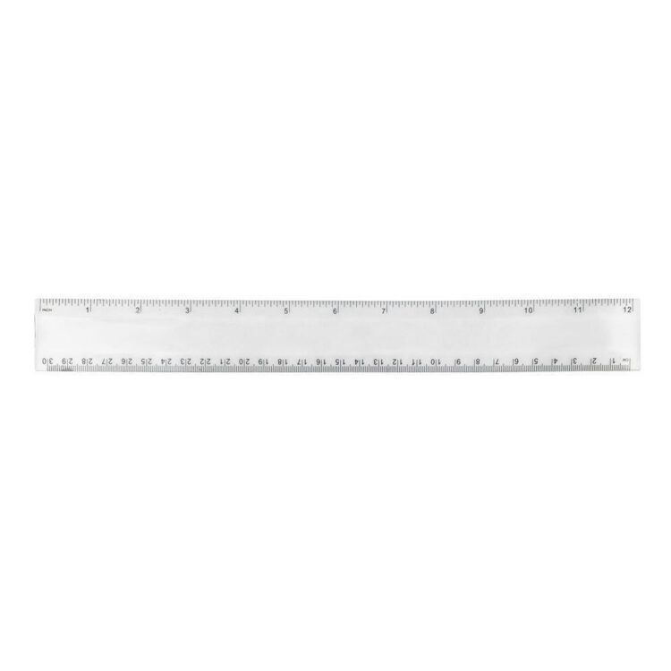 30cm soft pvc plastic ruler with both sides graduations in centimetres and inches promotional gifts pvc soft plastic ruler