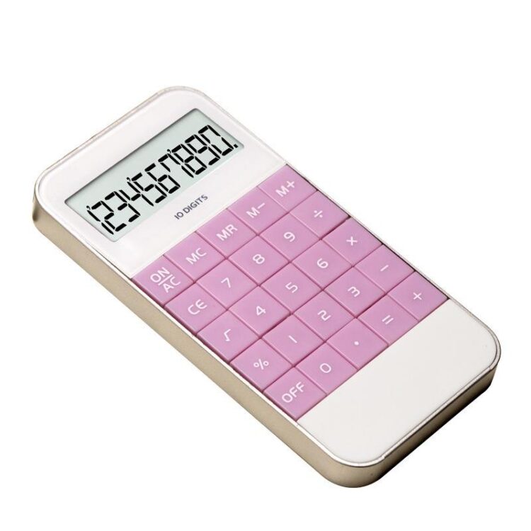 10 digit promotional electronic gift calculator cell phone calculator customized logo mobile shape student calculator