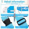 Hot luggage strap with buckle silicone luggage tags travel suitcase tags with name id card for luggage suitcase travel