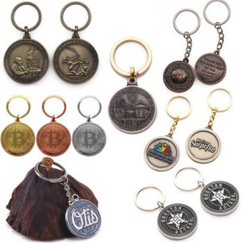Factory direct custom logo keyring cut off cue soft/hard enamel keychain