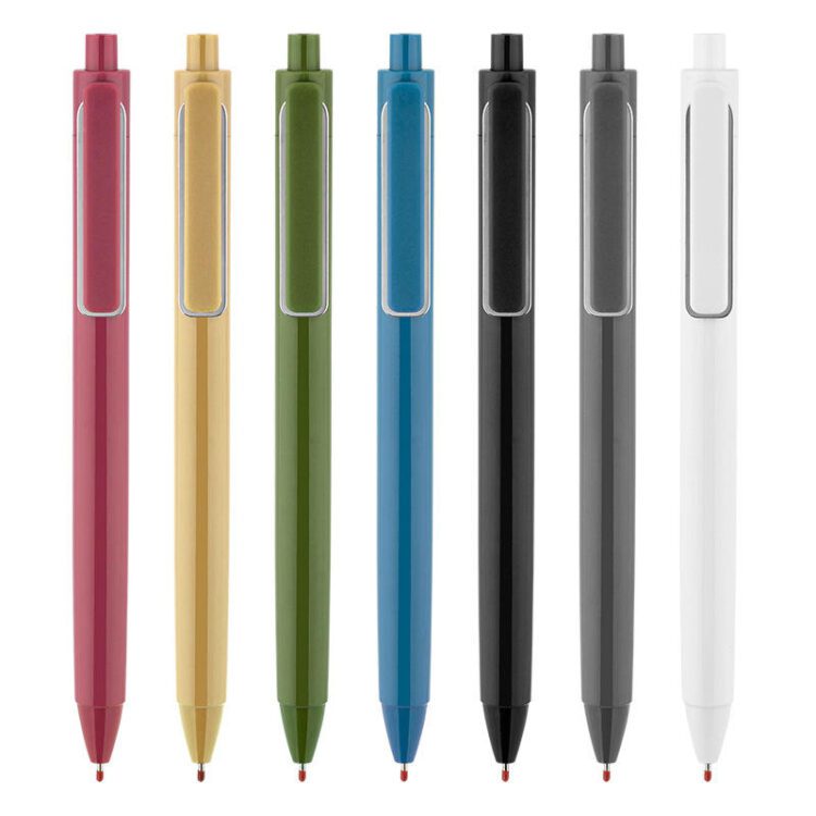 Best quality promotional retractable gel signature ball pen ballpoint pen with gel ink customization print