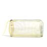 Wholesale zipper mesh pouch cosmetic organizer travel mesh makeup bag for cosmetics pencil case