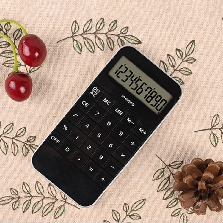 10 digit promotional electronic gift calculator cell phone calculator customized logo mobile shape student calculator