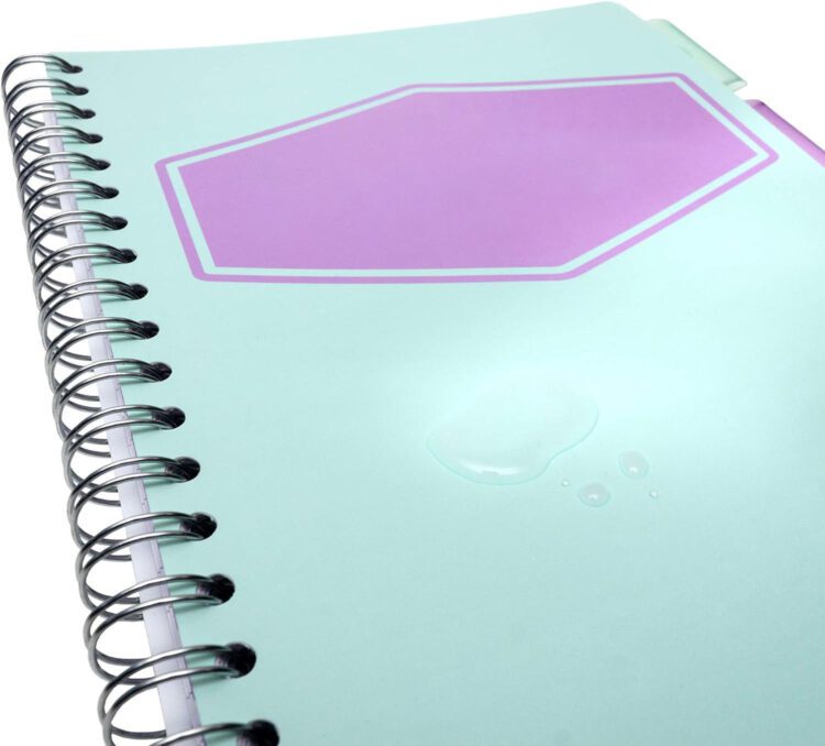 Office spiral notebook can repositioned with delimited perforated edges notepads custom logo printed