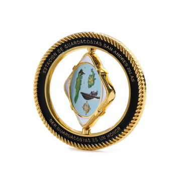 New spinner spinning coin design factory custom challenge coin gold plated double side 360 degree rotating coin souvenir