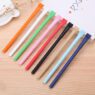 Eco-friendly colored recycled craft paper tube and cap stick ball pen with wrap custom logo print ballpoint pen