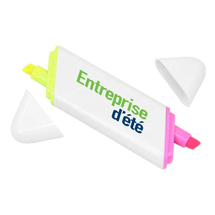 Wholesale new arrival promotional gifts non scented sleek highlighter two sided colour good for custom logo