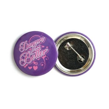 Custom promotional tinplate anime round tin badge pin tin button badges blank metal logo custom badge