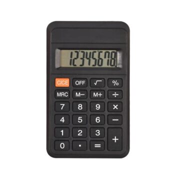 Cute 8 digit mini calculator high-quality abs perfect for school & office custom small stationery set available
