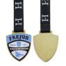 Customized sports medals metal zinc alloy cricket football soccer medals 3d gold plated enamel logo taekwondo medals with ribbon