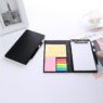 Hot sale aesthetic stationary sticky note journal notebook with sticky notes pad and pen & flags