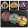 Free design personalised game souvenir coins commemorative metal coin custom manufacture brass zinc alloy 3d challenge coin