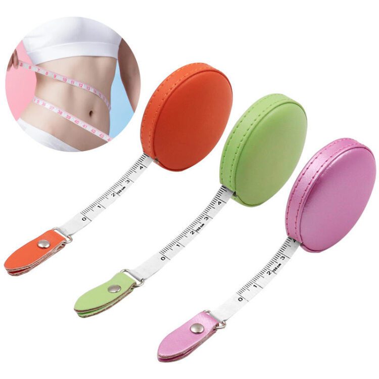 60 inch 1.5 meter retractable leather laser measuring tape mini digital tape measuring customized logo